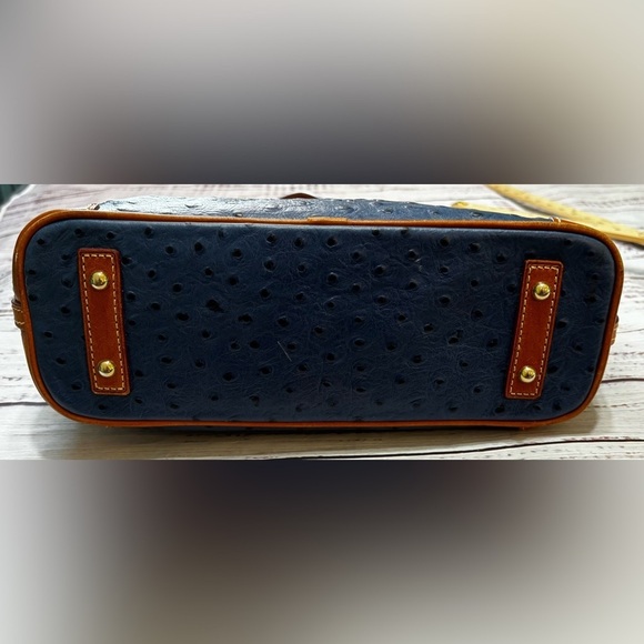 Women’s Dooney & Bourke Ostrich Charleston Shopper Bag - Picture 5 of 11